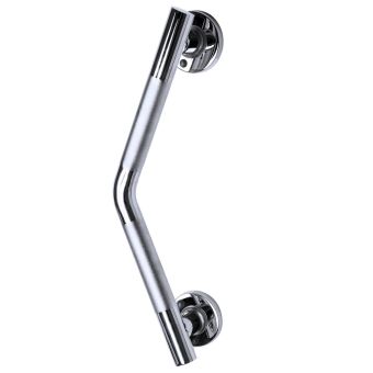 Ridder Ken Angled Corner Chrome Grab Bar with non-slip 43 cm