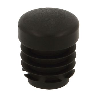 Round Inner Ferrule 22mm - Black 