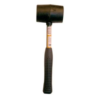 16Oz Rubber Mallet With Tubular Steel Shaft