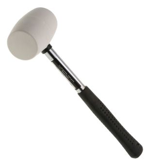 Rubber Mallet 65mm with Steel Handle 450g