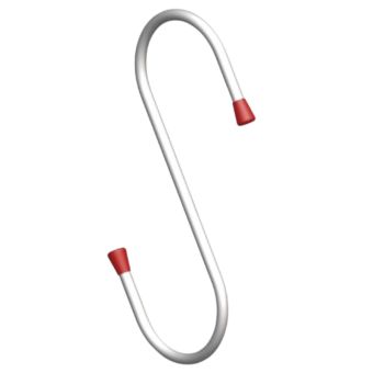 S Shape Galvanised Bucket Hook - 180mm I Heavy Duty 20kg Load