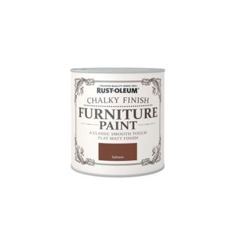 Rust-Oleum Chalky Finish Furniture Paint Salmon 125ml