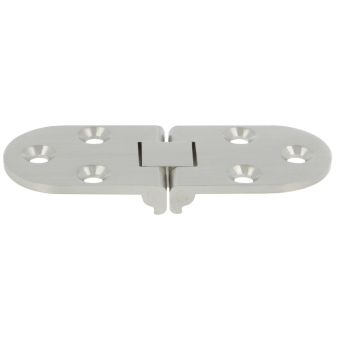 Satin Nickel Flush Hinge