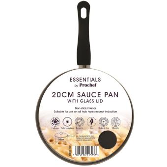 Sauce Pan with Glass Lid - 20cm