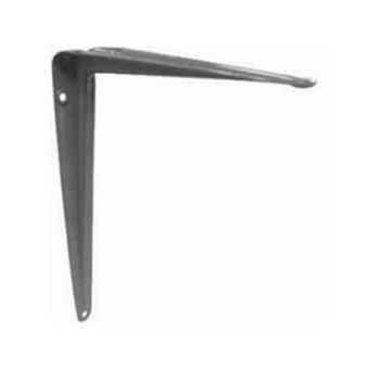 300 x 250mm (12"x10") Grey London Type Shelf Bracket