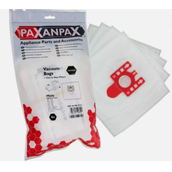 Unifit Microfilter UNI-903 Vacuum Bags - Pack of 4