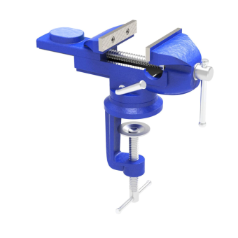 Cast iron vice with anvil