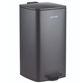 Seattle 30L Square Slate Pedal Bin – Modern Kitchen Waste Bin