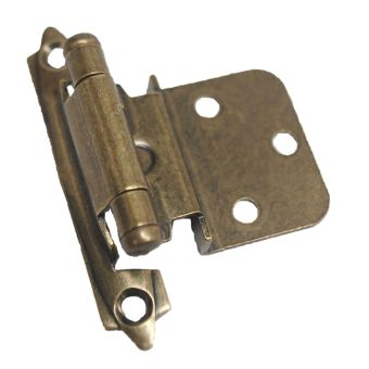 Self Closing Cabinet Hinge Antique Bronze - Each