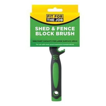 Fit For The Job Shed & Fence Block Brush