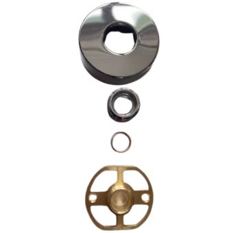 Universal Shower Fixings Kit Chrome Replacement Shower Valve Fixing Set
