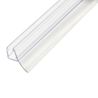 Shower Door Seal Single Wipe 6–8mm 2.5m PVC Strip