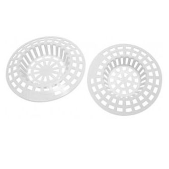 Plastic Sink Strainers - Set of 2