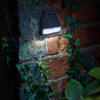 Smart Garden Solar Powered Fence Wall & Post Light 3 Lumen