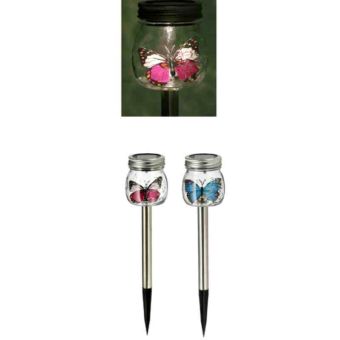 LED Solar Garden Light - Butterfly Design