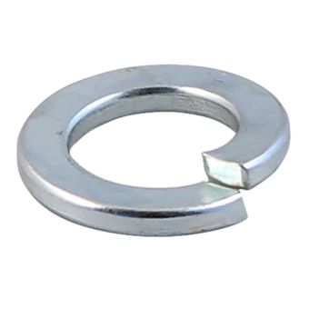 M6 Zinc Spring Washers Cr3 I Pack of 30 – Square Section Lock Washers to Help Prevent Nuts Loosening