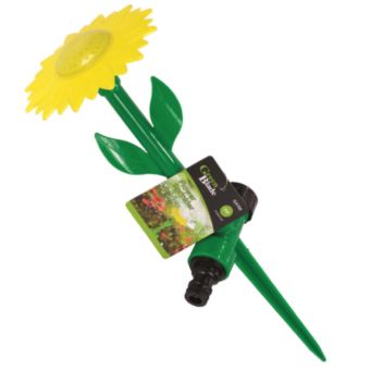 Green Blade Flower Sprinkler – Decorative Garden Hose Sprinkler for Even Watering