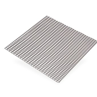 Square Perforated Raw Steel - 1000mm x 500mm