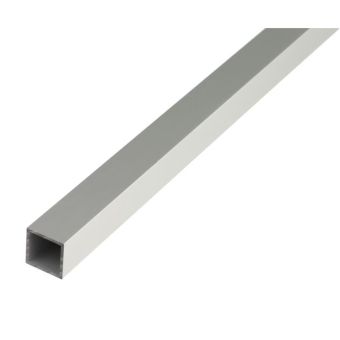 Square Profile Anodised Aluminium - 15mm x 1m