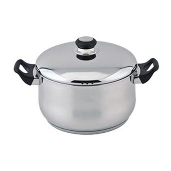Steelex Casserole Dish & Lid - 22cm