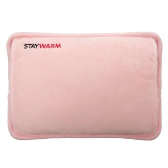 StayWarm Rechargeable Hot Water Bottle - Pink