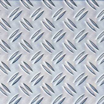 Aluminium Checker Plate Sheet 120 x 1000mm x 1.5mm