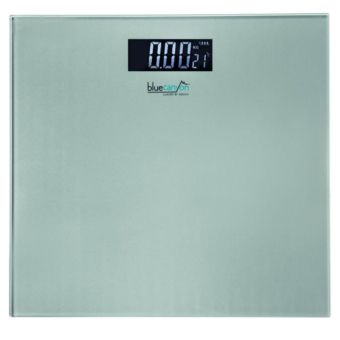 Electronic Bathroom Scales - Silver