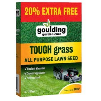 Goulding Tough Grass All Purpose Lawn Seed - 700g