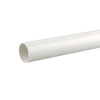 White Waste Pipe 2" X 4m - Per metre