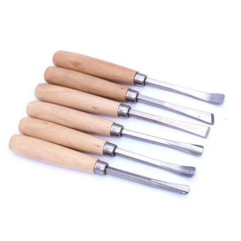 Wood Carving Chisel Set - 6 pieces