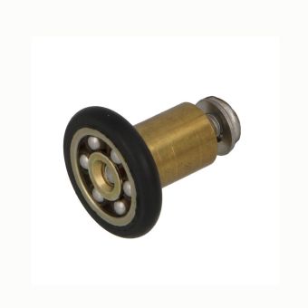 Black Nylon Roller for Shower Doors - 20 x 12mm