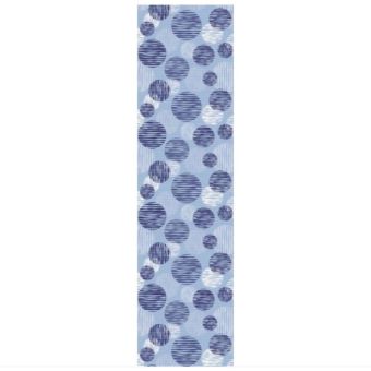 Blue Circles Floor Matting - Per metre