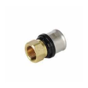 Press Female Straight 26mm x 1/2"