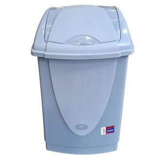 Dosco Grey 25L Bin With Swinging Cover