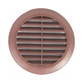 Brown Round Vent - 100mm