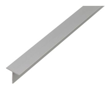 Anodised Aluminium  T profile - 20 x 20 x 1.5 /1m