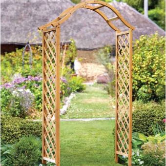 Woodland Garden Arch - Tan, FSC 1