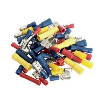 50 Piece Electrical Terminal - Assorted
