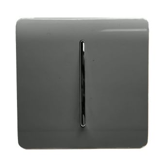 Trendi 1 Gang 2 Way Switch Charcoal