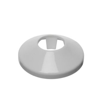 Trojan Plastic Pipe Collar White 28mm
