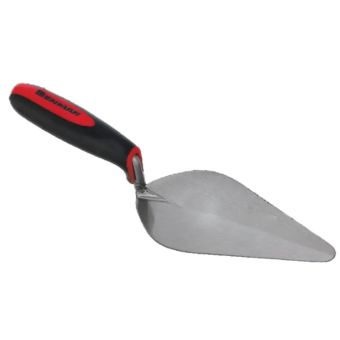 Benman Greek Pattern Brick Trowel with Soft Grip Handle - 70 x 180 I Durable Masonry Hand Tool for Bricklaying and Plastering