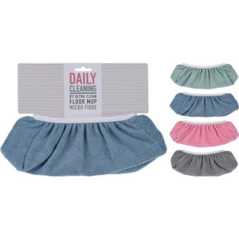 Elastic Microfibre Mop and Broom Head Cover for Daily Floor Cleaning