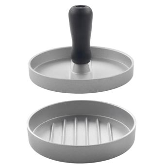 Burger Chef Non Stick Aluminium Hamburger Press with PP Handle