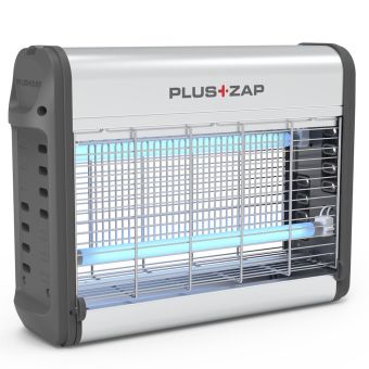 PLUSZAP 16W Aluminium Flykiller – Slimline Electric Insect Killer for Indoor Use