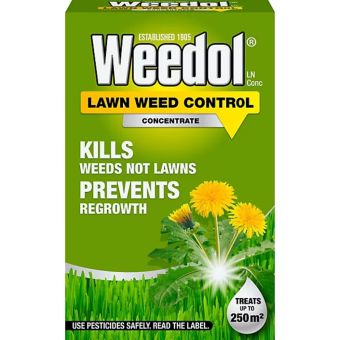 Weedol Concentrated Lawn Weed Killer 0.5L – Selective Weed Control for Lawns
