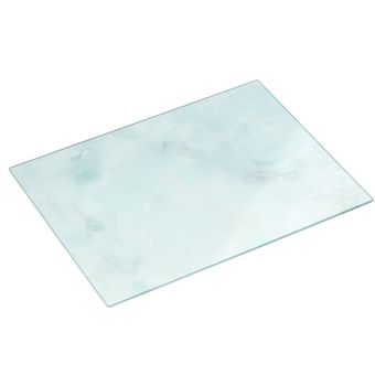 Tala Glass Worktop Saver Onyx – Heat Resistant Toughened Glass Surface Protector 30 x 40cm