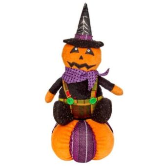 Spooky-Kin Assorted – Cute Halloween Pumpkin and Skeleton Decorations