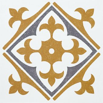 D-C-Fix Nadia Gold Self-Adhesive Wall Tiles 15cm x 15cm Pack of 6 – Waterproof Peel and Stick Splashback