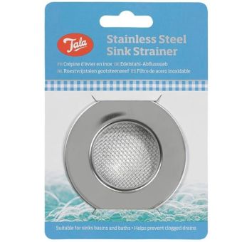 Tala Mini Sink Strainer – Stainless Steel Universal Sink and Bath Drain Protector