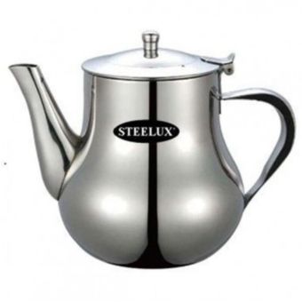 Super Royale 35oz Stainless Steel Teapot – Heavy Gauge Construction with Spout Filter and Steam Vent